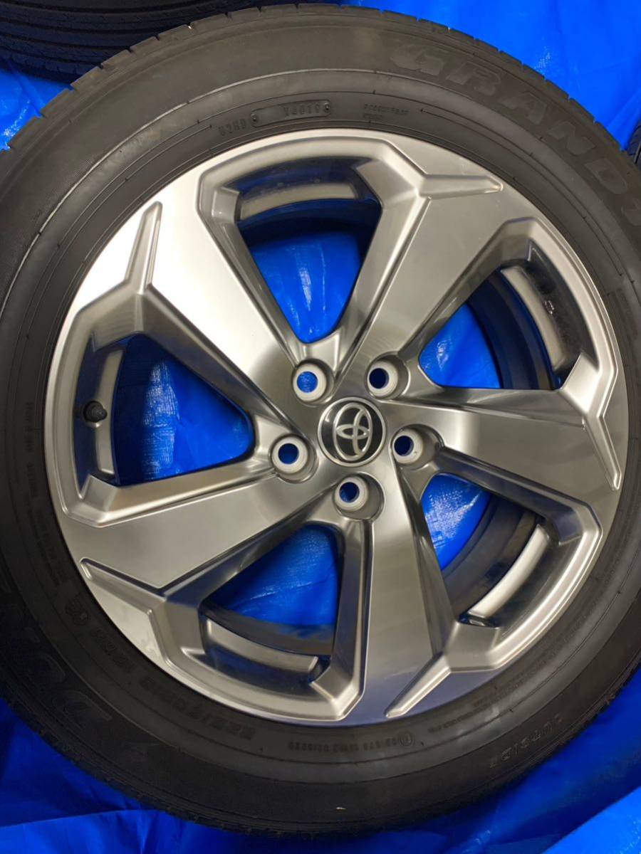 トヨタ RAV4 純正ホイール&タイヤ 4本セット 18インチ7J 5-114.3 