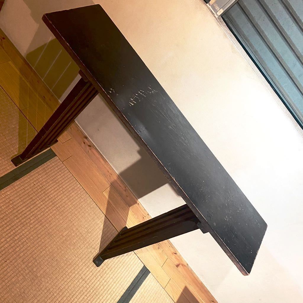 八足台 供物台 神具 八脚案 神道 神徒壇 八足卓使用品 レトロ アンティーク ビンテージ 祭礼具 木工芸 79cm×106cm×30.5cm 神前式 _2