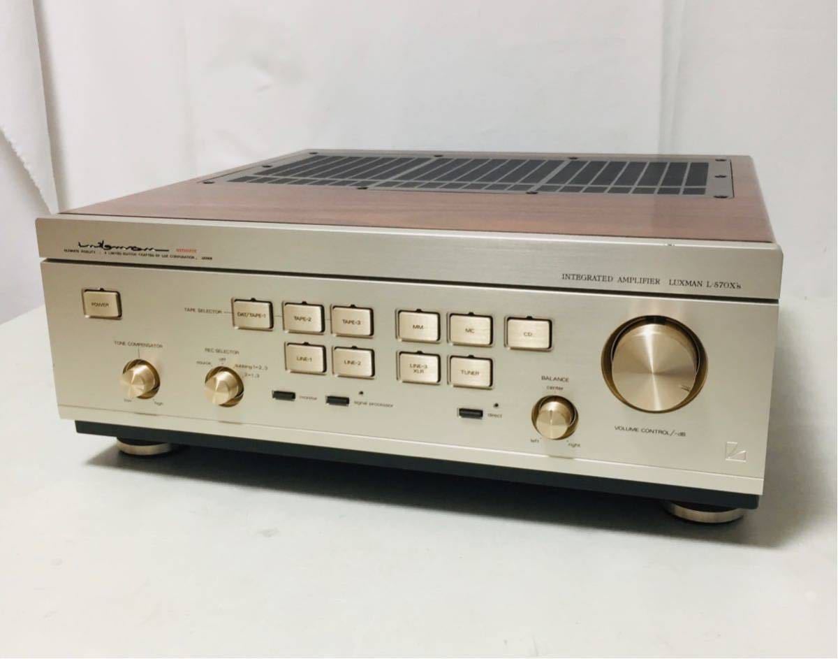 LUXMAN TTA48054 LUXMAN プリメインアンプ L-570X\u0027s ジャンク品 