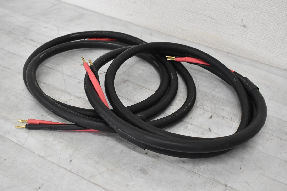Σm5737 現状品 MONSTER CABLE モンスターケーブル スピーカーケーブル