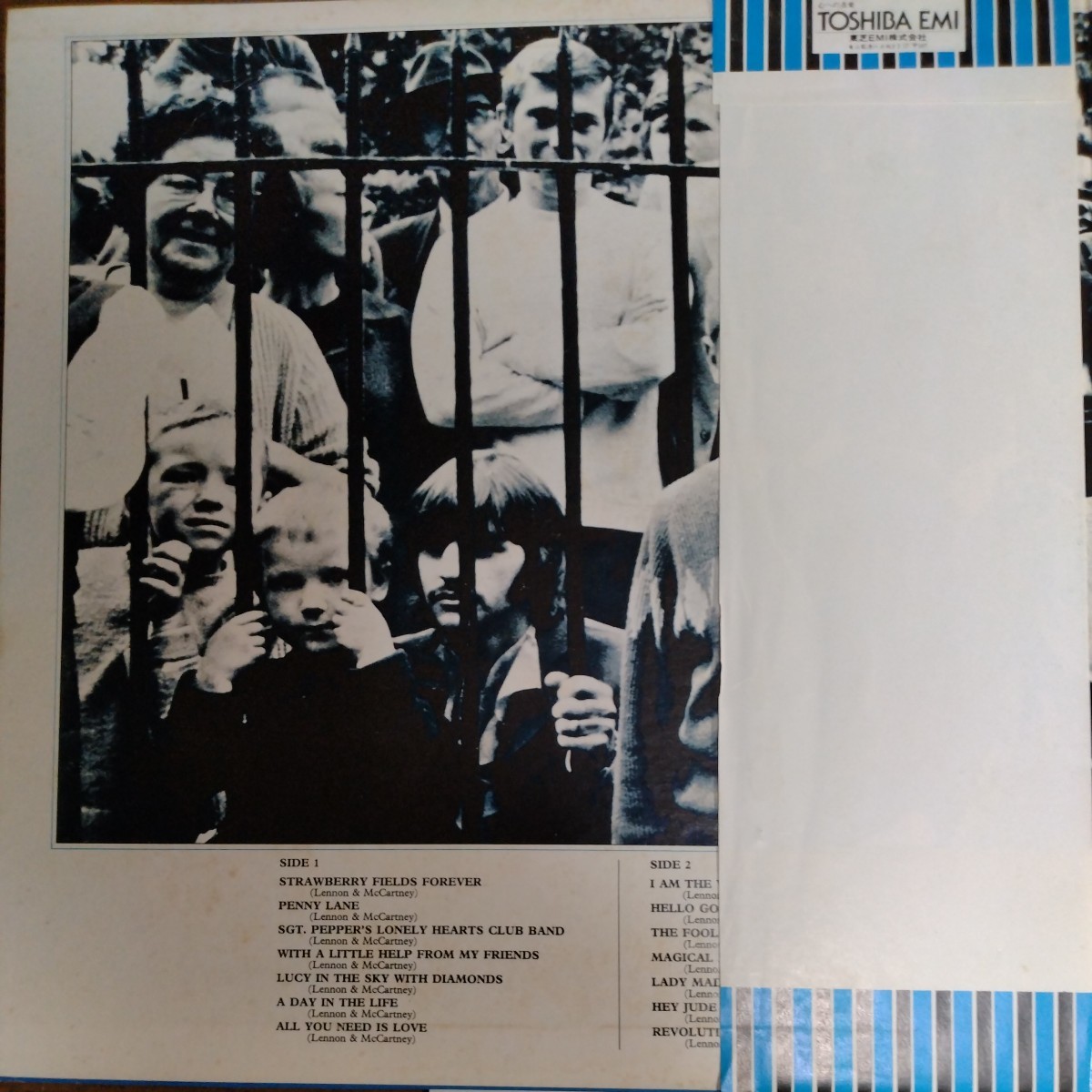 LP THE BEATLES ザ・ビートルズ ／1967年～1970年 特別限定盤 帯付 