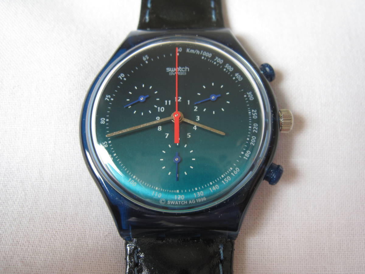SWATCH SWATCH スウォッチ☆クロノ（ベルトなし・未使用保管品）No.909 