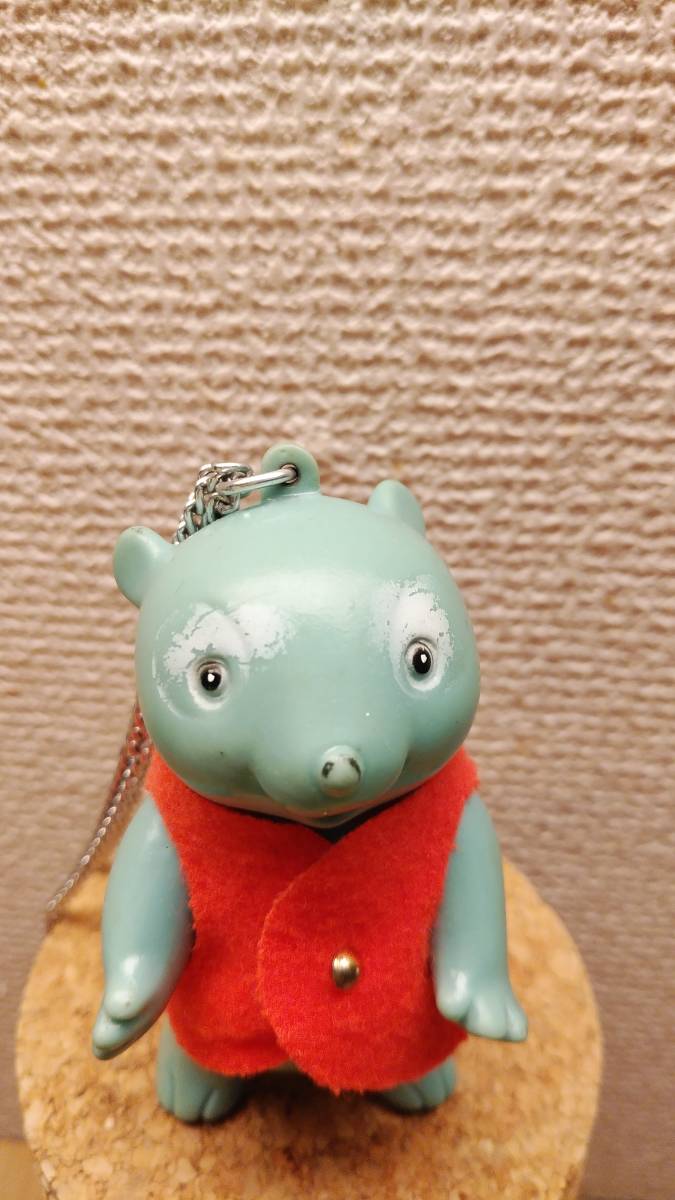 当時物 ロッキーチャック ソフビ ペンダント 昭和48年 昭和レトロ 鳴き