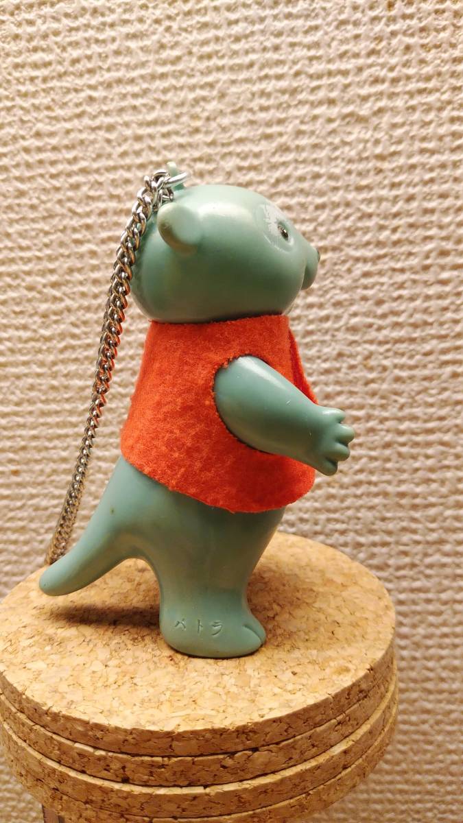 当時物 ロッキーチャック ソフビ ペンダント 昭和48年 昭和レトロ 鳴き