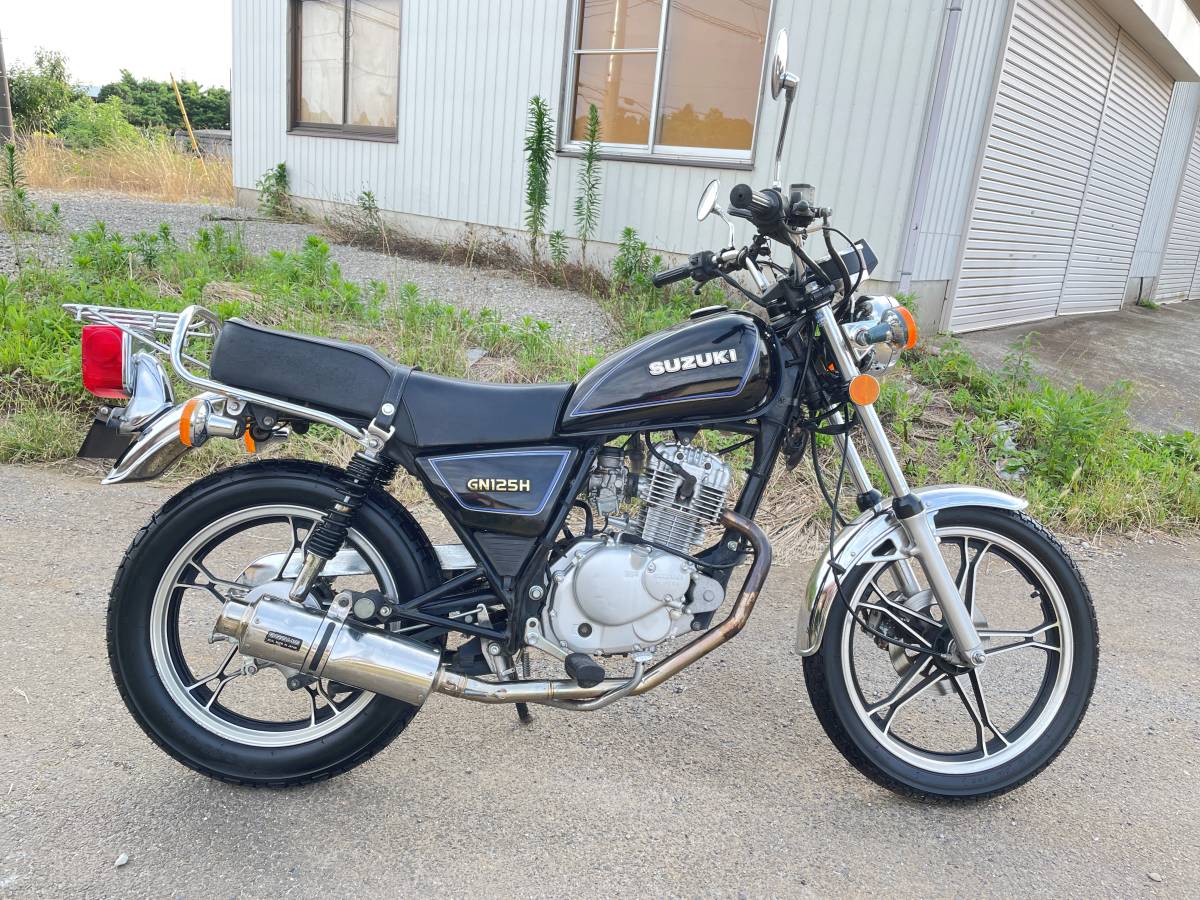 GN125H 兵庫県 スズキ 小型 ☆始動動画あり☆ バイク 3年間ありがとう 