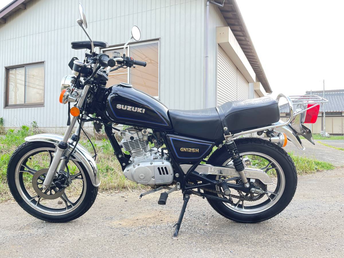 GN125H 兵庫県 スズキ 小型 ☆始動動画あり☆ バイク 3年間ありがとう 