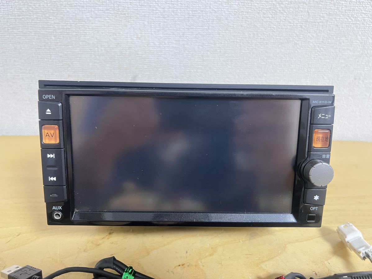 MC311D-W 2014 年地図 三菱純正メモリーナビ Bluetooth/DVD/フルセグ