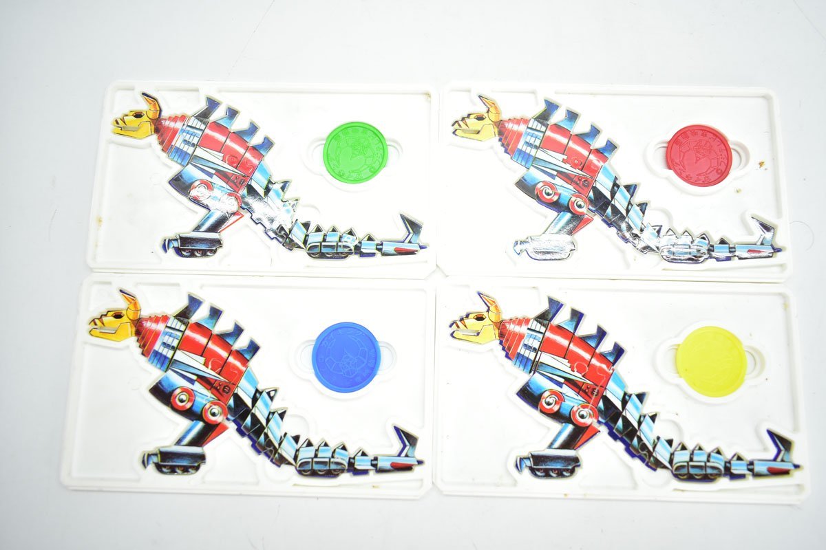 希少 ポピー 大空魔竜 ガイキング 完成ゲーム ジグソー4組あり [POPY 