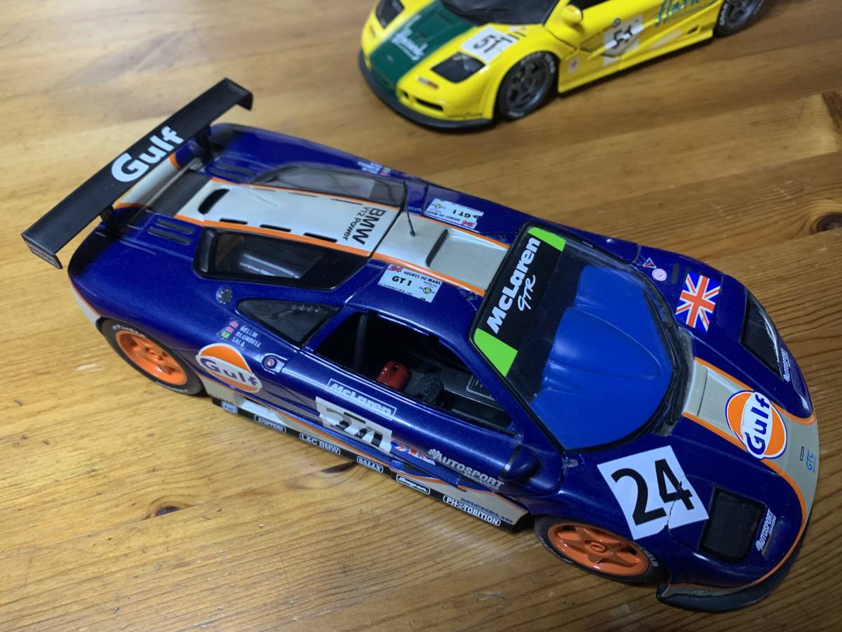 UT Models UTモデルズ　1/18 McLaren F1 GTR Le Mans 1995 #59 Winner #51 3rd #24 4th　マクラーレン　ルマン3台セット　関谷正徳_6