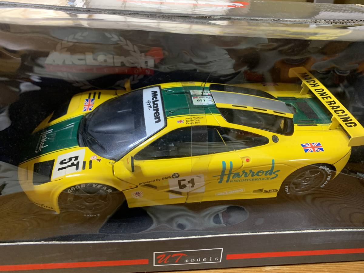 UT Models UTモデルズ　1/18 McLaren F1 GTR Le Mans 1995 #59 Winner #51 3rd #24 4th　マクラーレン　ルマン3台セット　関谷正徳_8