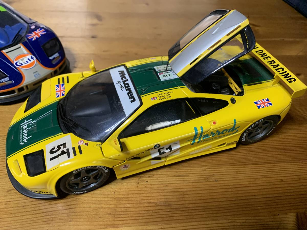 UT Models UTモデルズ　1/18 McLaren F1 GTR Le Mans 1995 #59 Winner #51 3rd #24 4th　マクラーレン　ルマン3台セット　関谷正徳_9