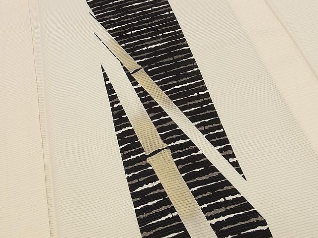 平和屋着物□夏物 訪問着 絽 竹間道 金彩 逸品 tx7148 金彩 暈