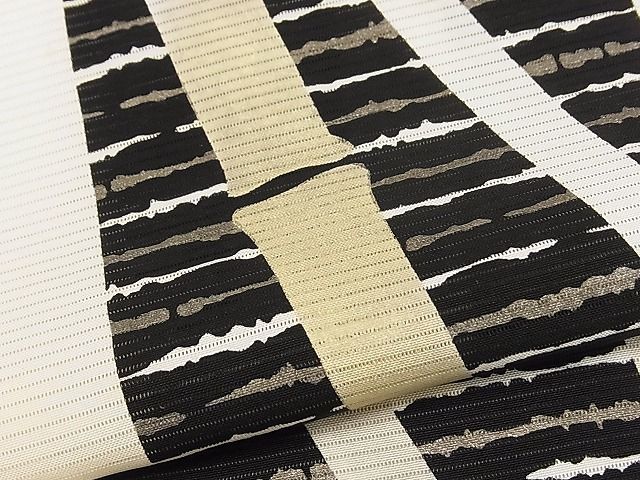 平和屋着物□夏物 訪問着 絽 竹間道 金彩 逸品 tx7148 金彩 暈