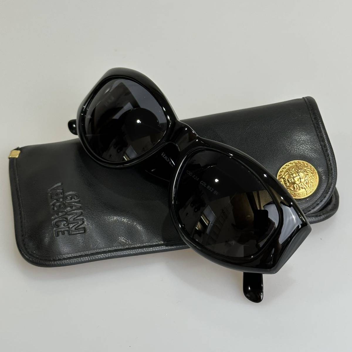 良品!!90s Vintage GIANNI VERSACE ジャンニ ヴェルサーチ MOD.424