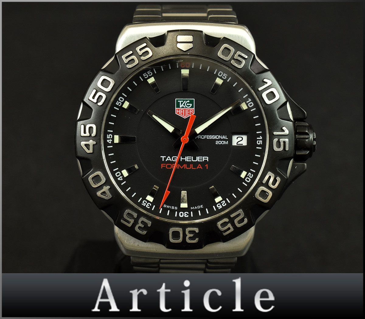 ❤︎.* An ❤︎.* 149882◇美品 動作確認済 TAG Heuer タグホイヤー フォーミュラー1