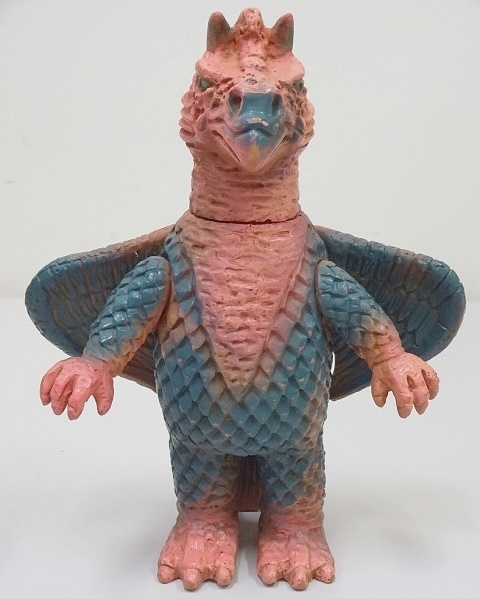 586□ブルマァク シドラ 円谷プロ ウルトラ怪獣 ソフビ/フィギュア 高さ：約20cm レトロ/当時物？