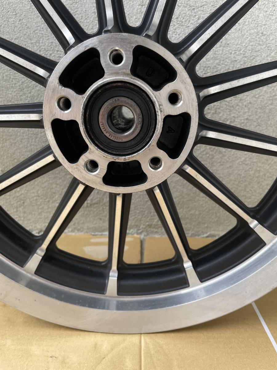 ハーレー純正 13本キャストホイール ブラック 前後セット 00〜スポーツ 