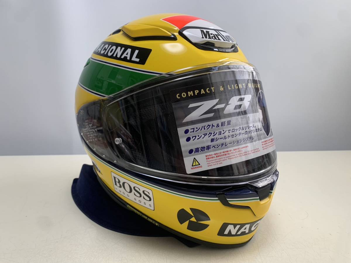 SHOEI Z-8 Mサイズ アイルトン セナ 1992年仕様(ヘルメット