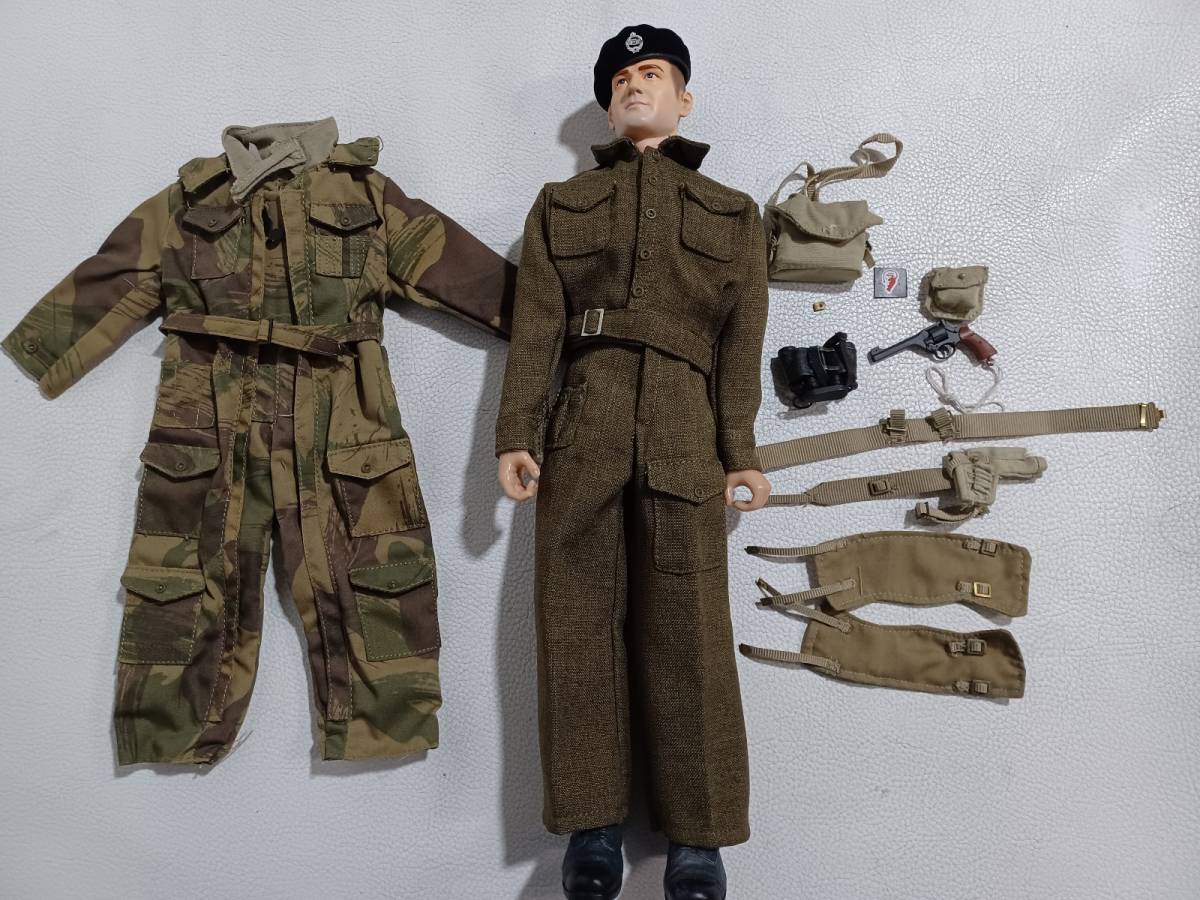 状態はよくありません 箱なし】ドラゴン 1/6 WW.II 英陸軍 戦車兵 テリー・デビアス 北西