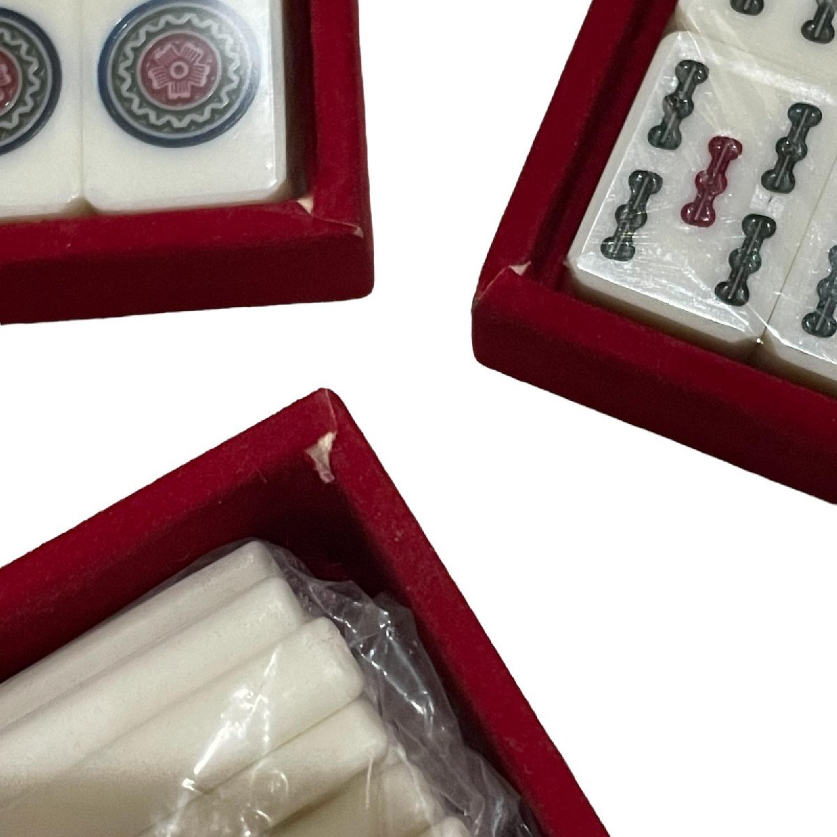 極美品 任天堂 役満 鳳凰 （麻雀牌 + 付属品完備） ※稀少品