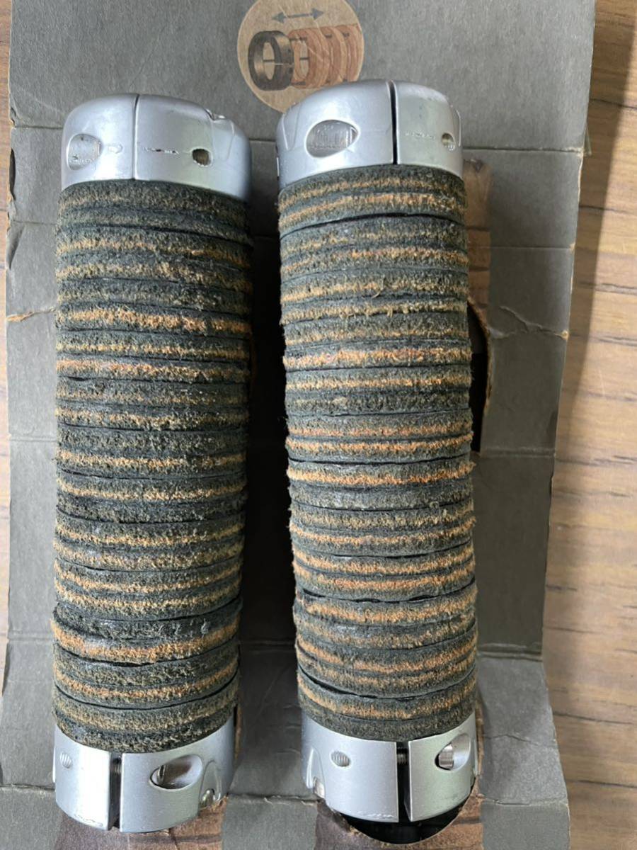 定価1.3万 ブルックス レザーグリップ 130mm ブラック ブロンプトン