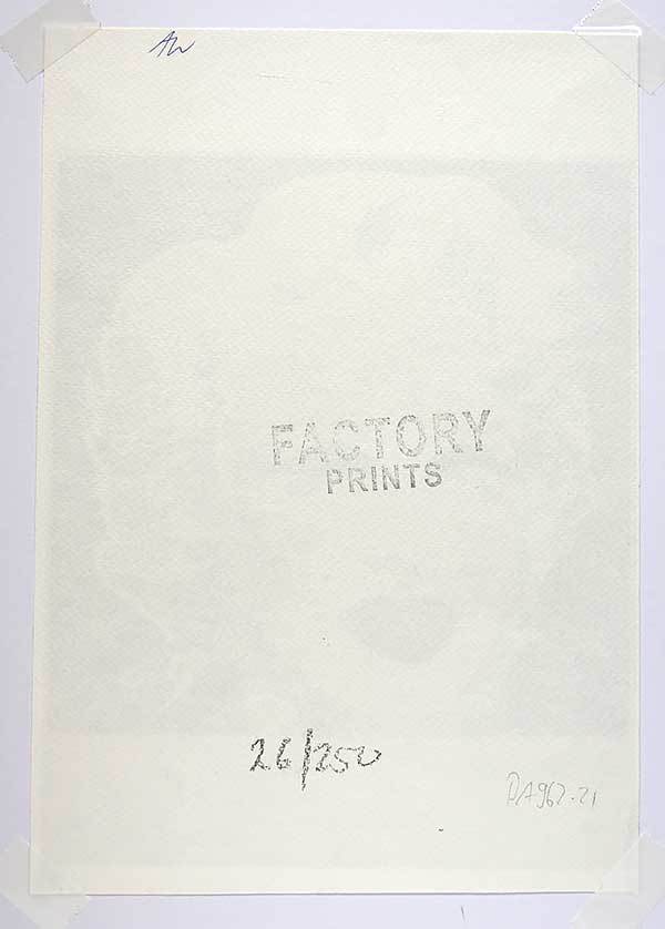 アンディ・ウォーホル 直筆サイン 証明書 シルク「Marilyn Monroe  