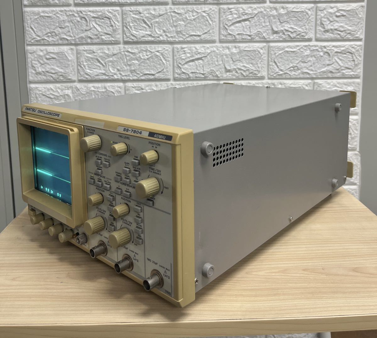IWATSU/岩通/アナログオシロスコープ OSCILLOSCOPE SS-7804 中古