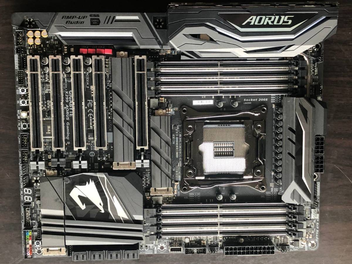 ジャンク!! Gigabyte X299 AORUS Gaming 9 (rev. 1.0) LGA-2066
