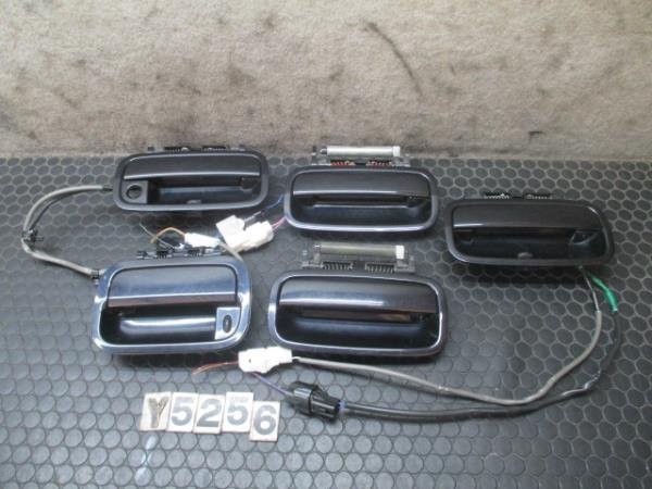 ワゴンR MH22S ドアノブ ドアハンドル アウター 5点 カラーNo.ZJ3 No