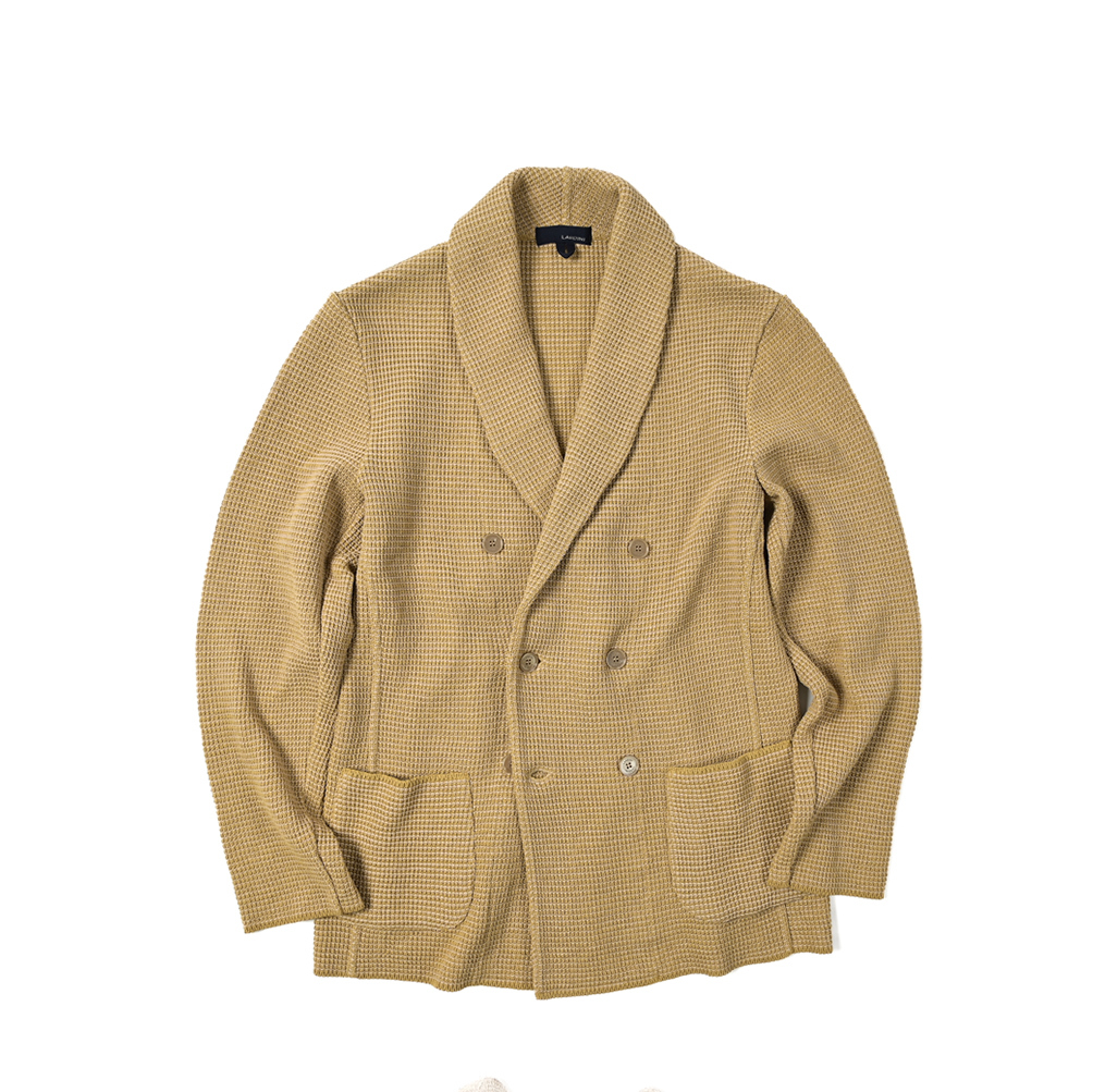厳選 新着 新品 ラルディーニ LARDINI ニットジャケット 6B 