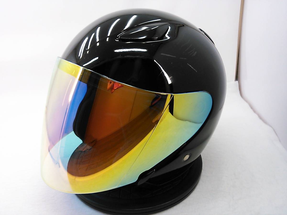 SHOEI ショウエイ J-STREAM Jストリーム BLACK ブラック Mサイズ ミラーシールド付き