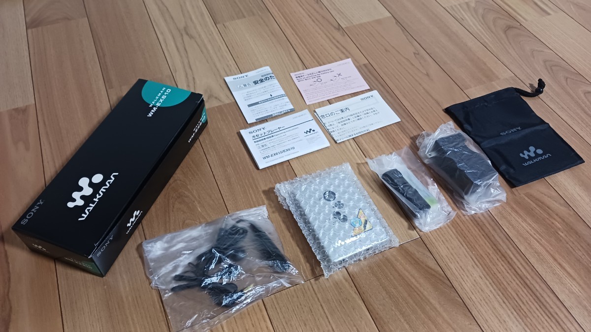 ☆新品☆　希少　SONY ソニー カセットウォークマン WALKMAN WM-EX610 ポータブルカセットプレーヤー　