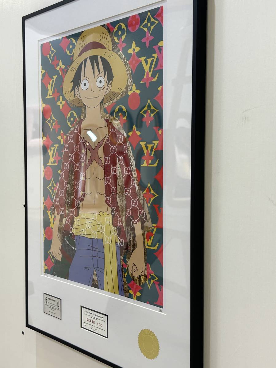 DEATH NYC 「ONE PIECE」 額付き DEATH NYC 「ONE PIECE」 額付き 【公式通販】