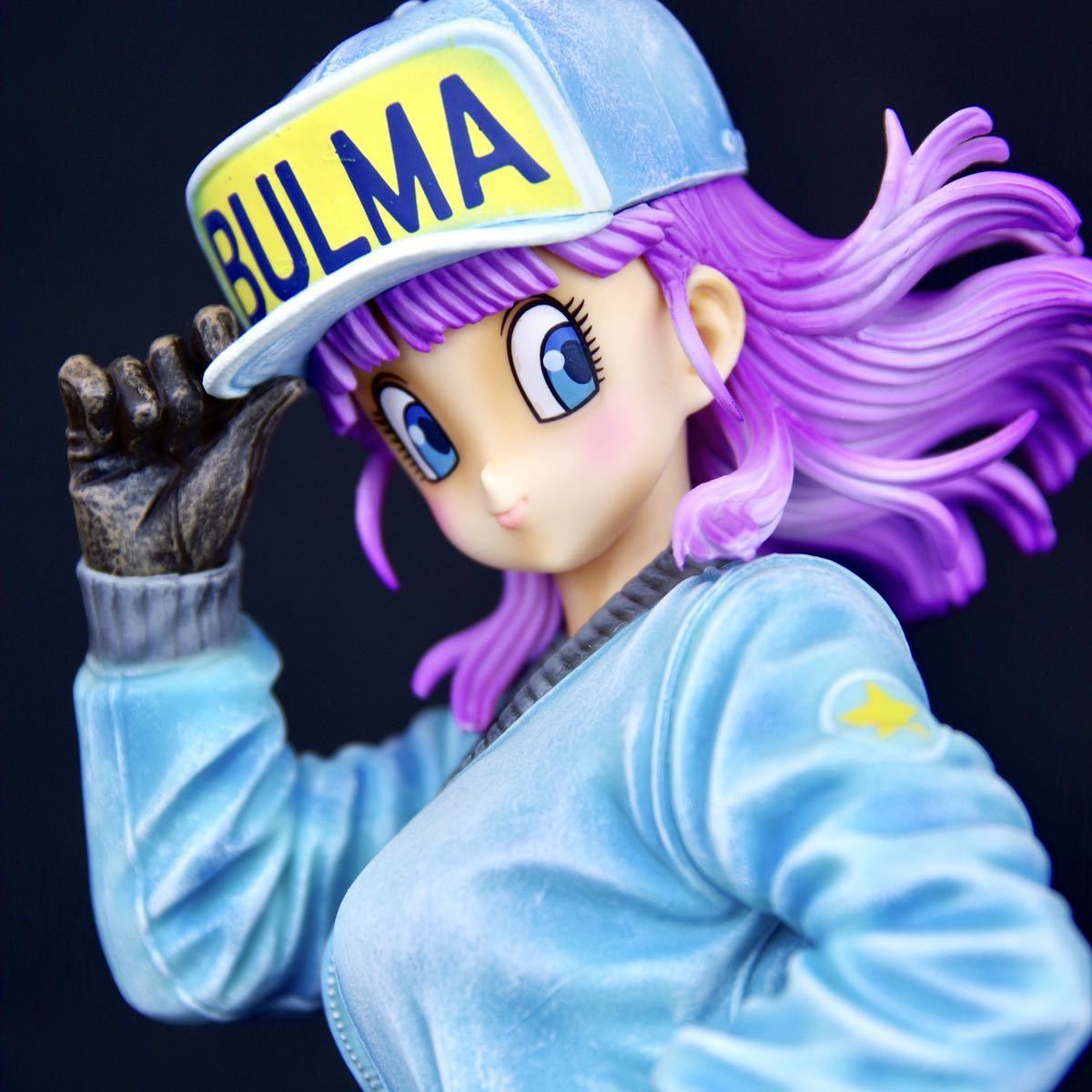 リペイント ブルマ ドラゴンボール フィギュア glitter&glamours 18号