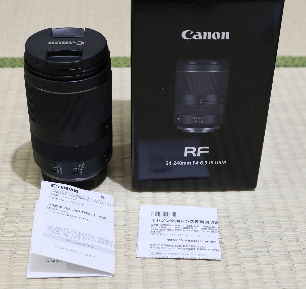 RF24-240mm F4-6.3 IS USM キヤノン CANON RF24-240mm F4-6.3 IS USM キヤノン CANON