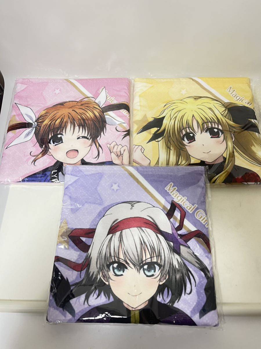 【3枚まとめ売り】魔法少女リリカルなのは リリカル大運動会 ビッグタオル フェイト ディアーチェ　受注生産品　