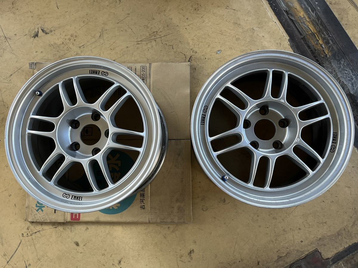 エンケイ RPF1 ENKEI 16 8j +25 16インチ　114.3 5穴　MR-2 等　絶版サイズ
