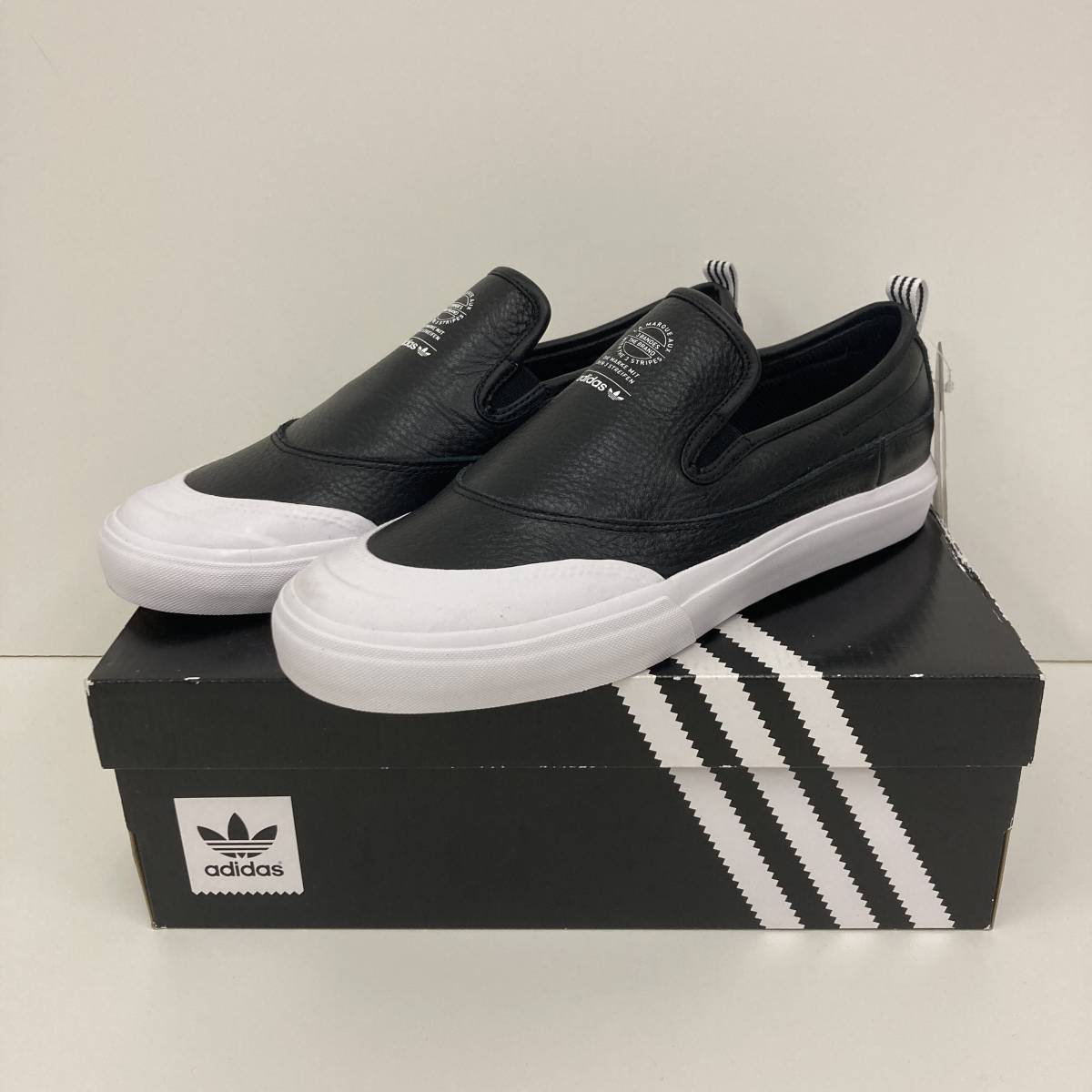新品未使用品 adidas Skateboarding MATCHCOURT SLIP レザー  