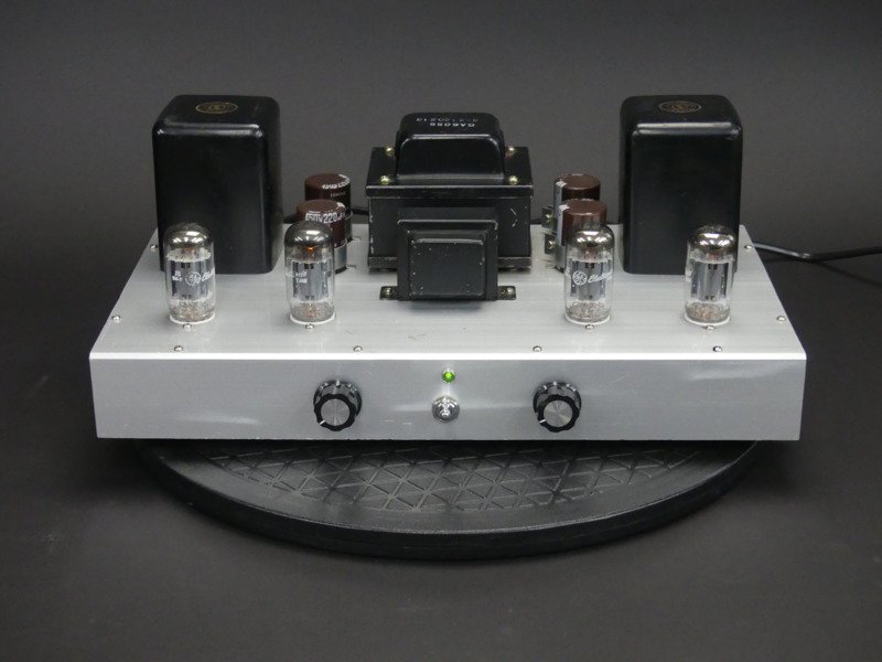 q500 真空管アンプ 自作 山水 H10-8 出力 電源 トランス GE 6T10