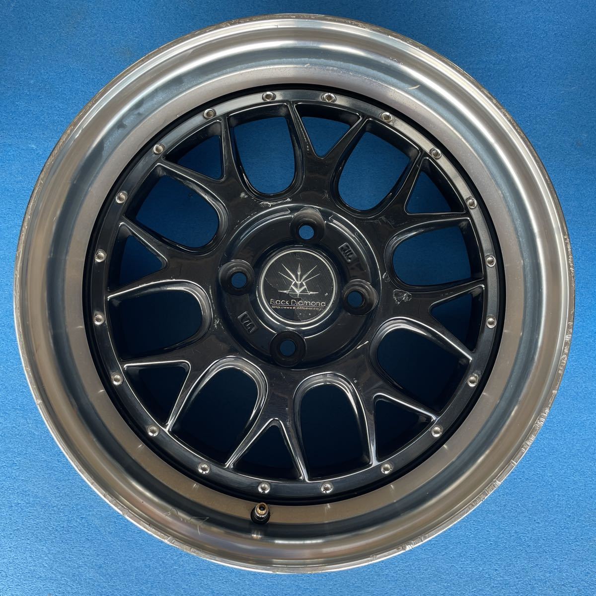 オフビート ブラックダイヤモンド165/45R16 100-4H タイヤおまけ