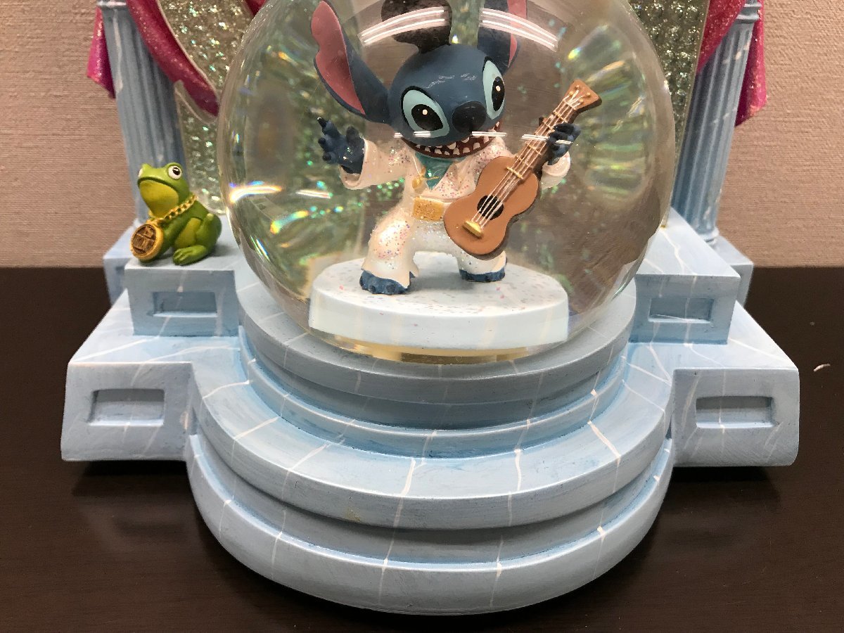 ディズニー リロ＆スティッチ フィギュア エルビスプレスリー スノー 
