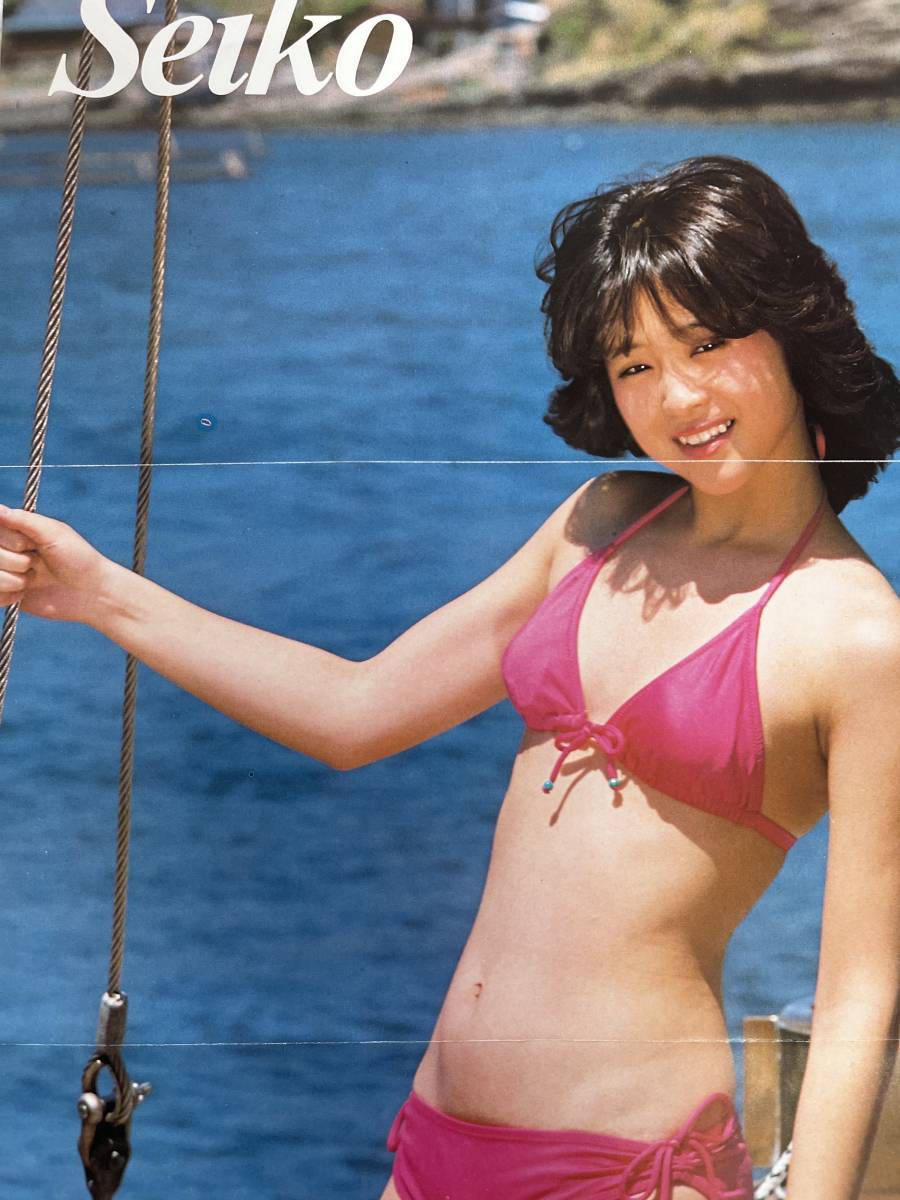 松田聖子 ポスター - 37cm x 21cmの入札履歴 入札者の順位 ビキニ