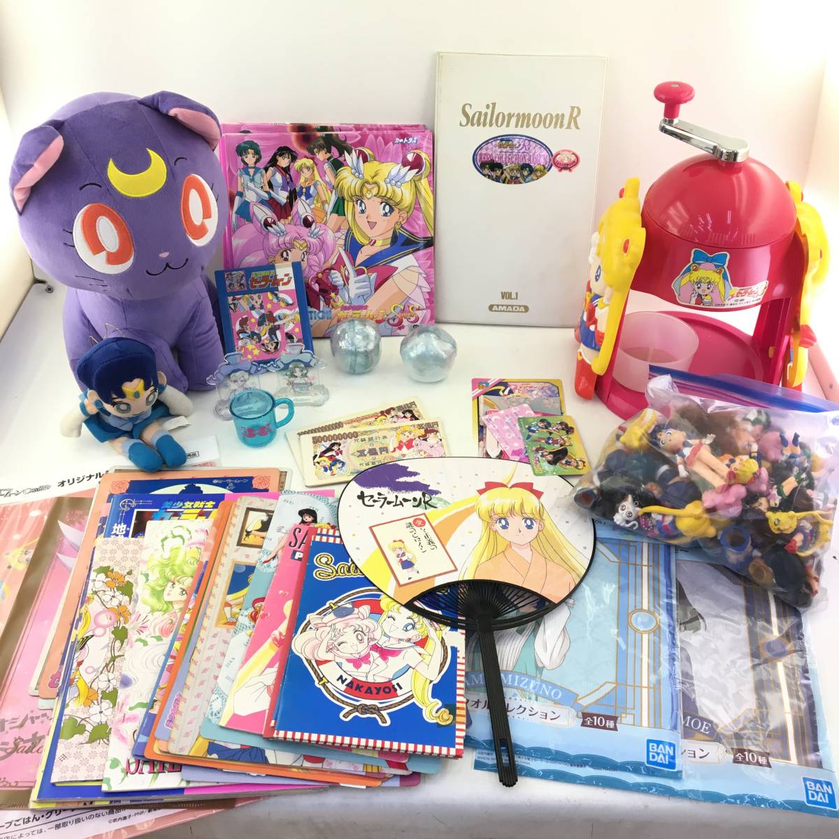 美少女戦士セーラームーン グッズ まとめ ルナ カードダス レトロ 当時