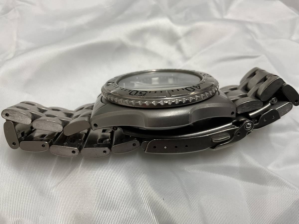 SEIKO セイコー KINETIC 5M63-0B40 スキューバ 200m キネティック 