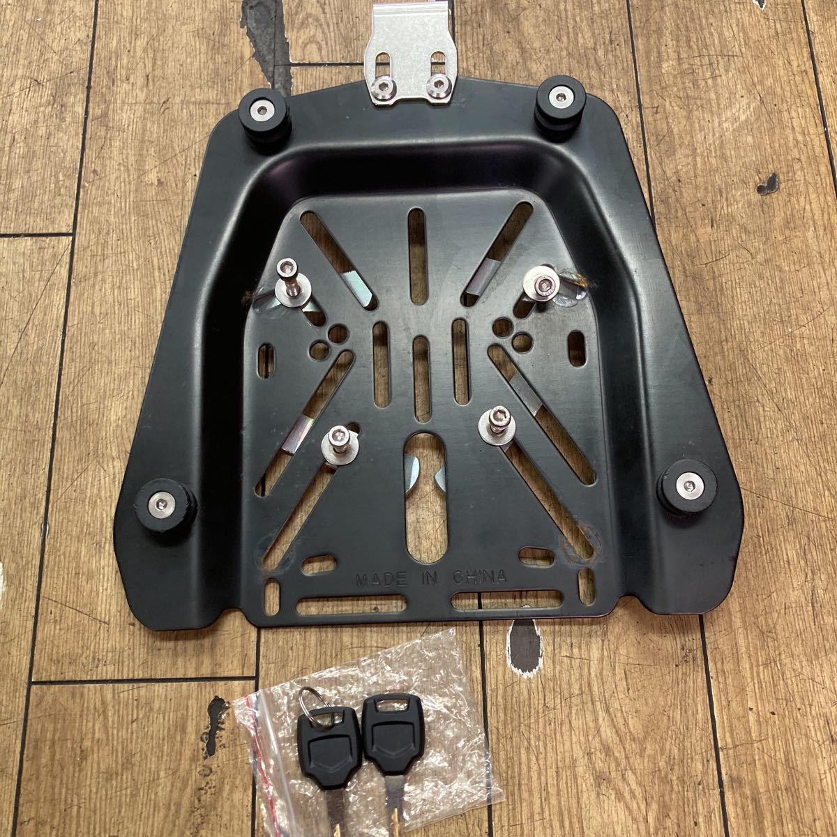 HARD WORX アルミトップケース 45L ブラック バイク用リアボックス ハードワークス ハンターカブ クロスカブ スーパーカブなどに