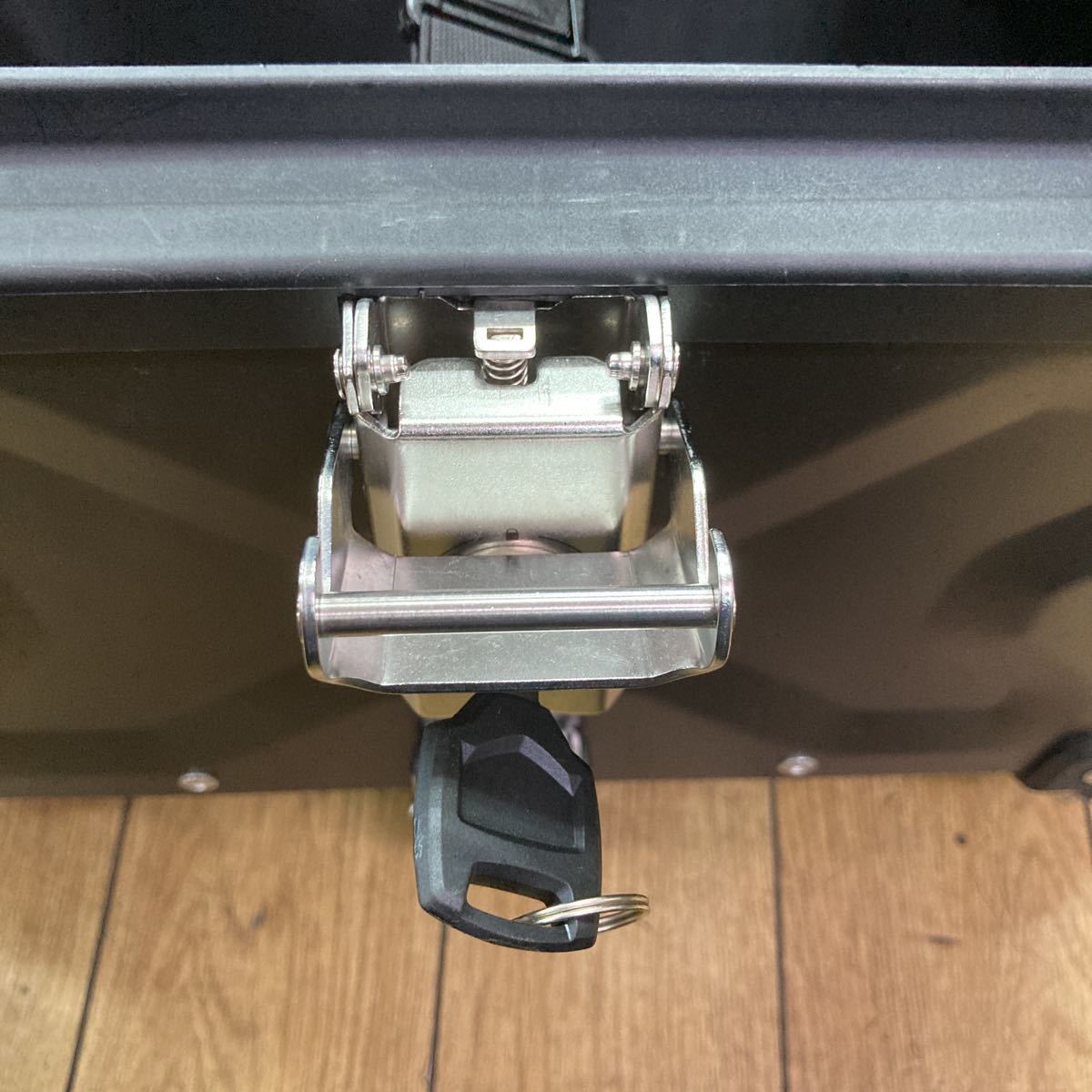 HARD WORX アルミトップケース 45L ブラック バイク用リアボックス ハードワークス ハンターカブ クロスカブ スーパーカブなどに