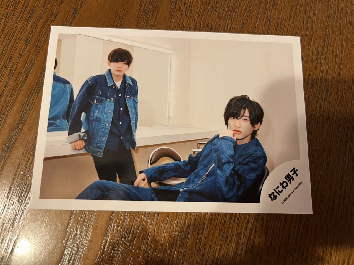なにわ男子 道枝駿佑 長尾謙杜 公式写真 ジャニーズ ジャニーズ 
