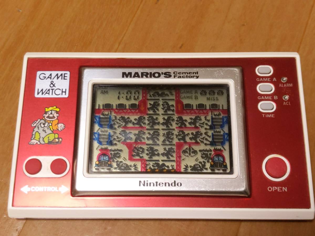 Nintendo GAME&WATCH ゲーム&ウォッチ 本体 MARIO
