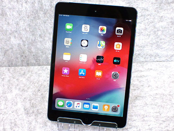 ★【中古】海外版 SIMフリー iPad mini 第2世代 Cellular 16GB スペースグレイ ME800ZP/A 香港 本体(NZ179-6)