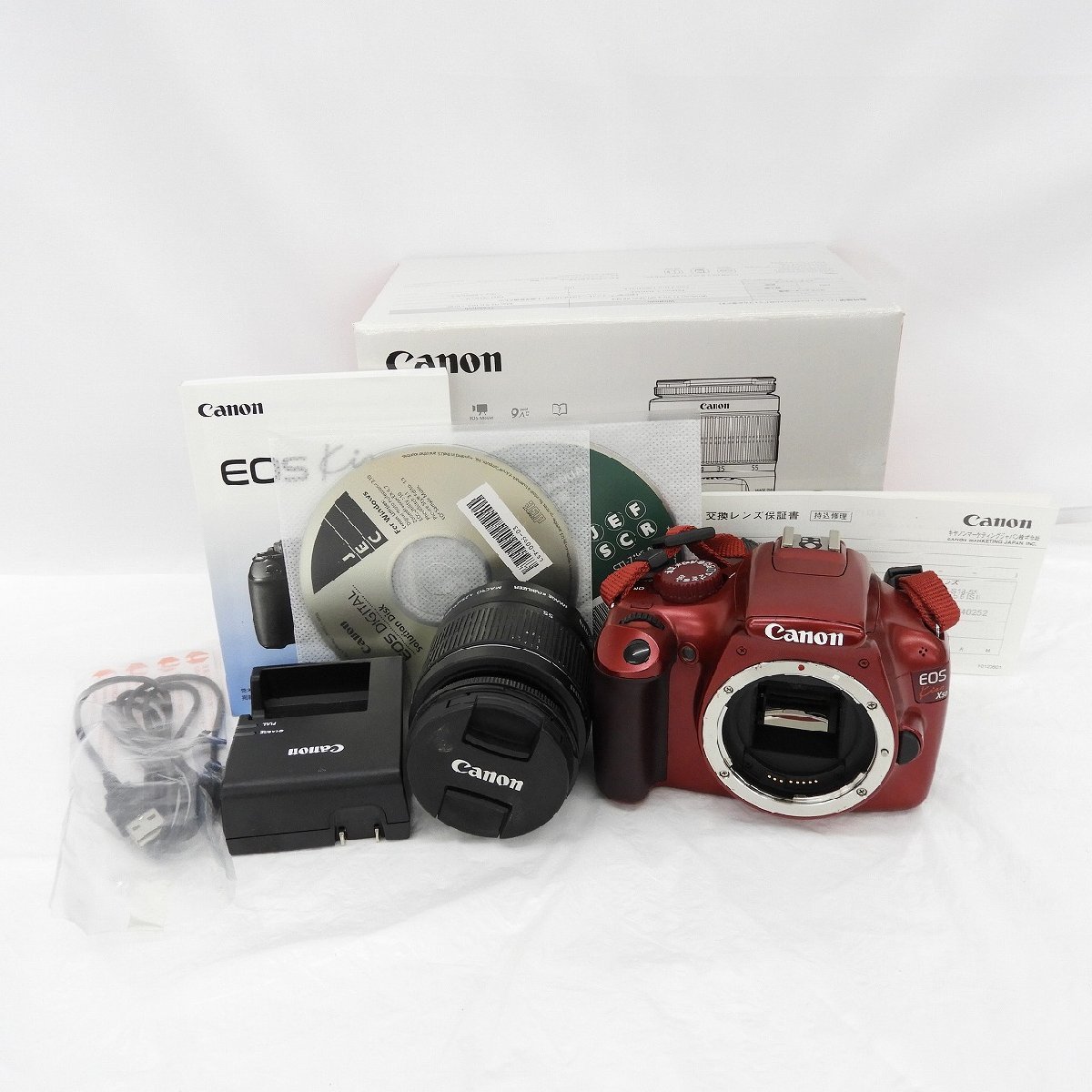 Canon キャノン EOS Kiss X50 レンズキット デジタル一眼カメラ 中古品】Canon キャノン デジタル一眼レフカメラ EOS Kiss X50 EF-S18
